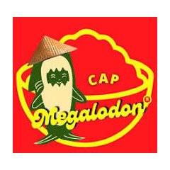 Logo Beras Cap Megalodon